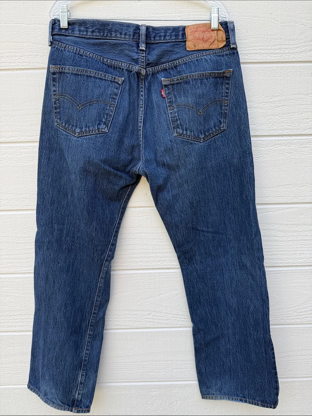 Levi's Men's Dark Blue Relaxed Straight Jeans
